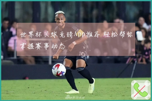 世界杯买球竞猜App推荐 轻松帮你掌握赛事动态